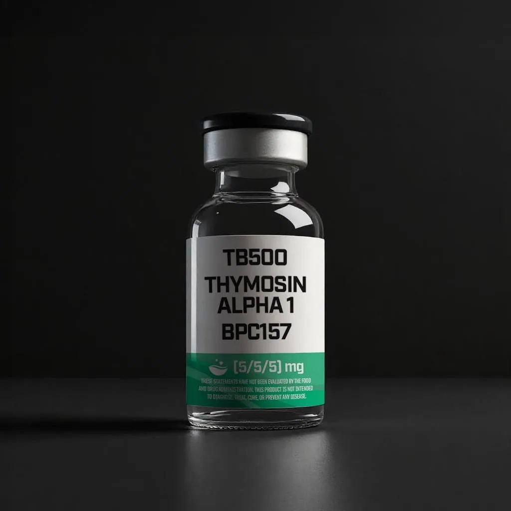 TB500 + THYMOSIN ALPHA 1 + BPC157 Research Peptide